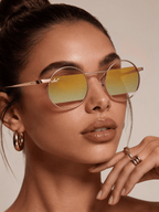 Okulary przeciwsłoneczne GOLD FIRE UV 400