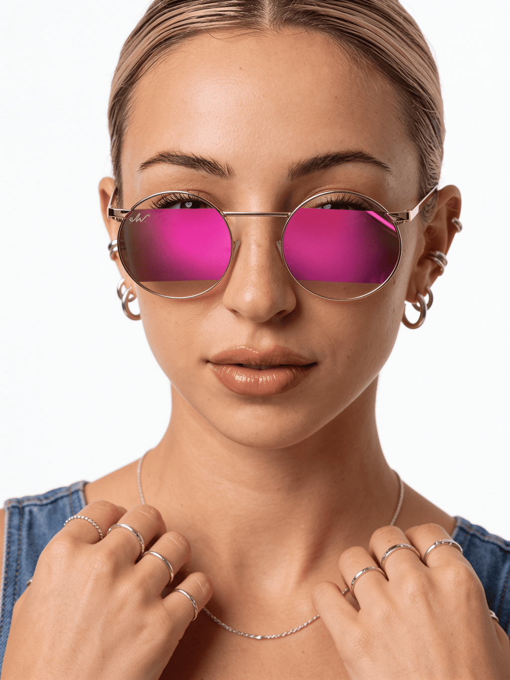okulary przeciwsłoneczne z polaryzacją ELECTRIC PINK