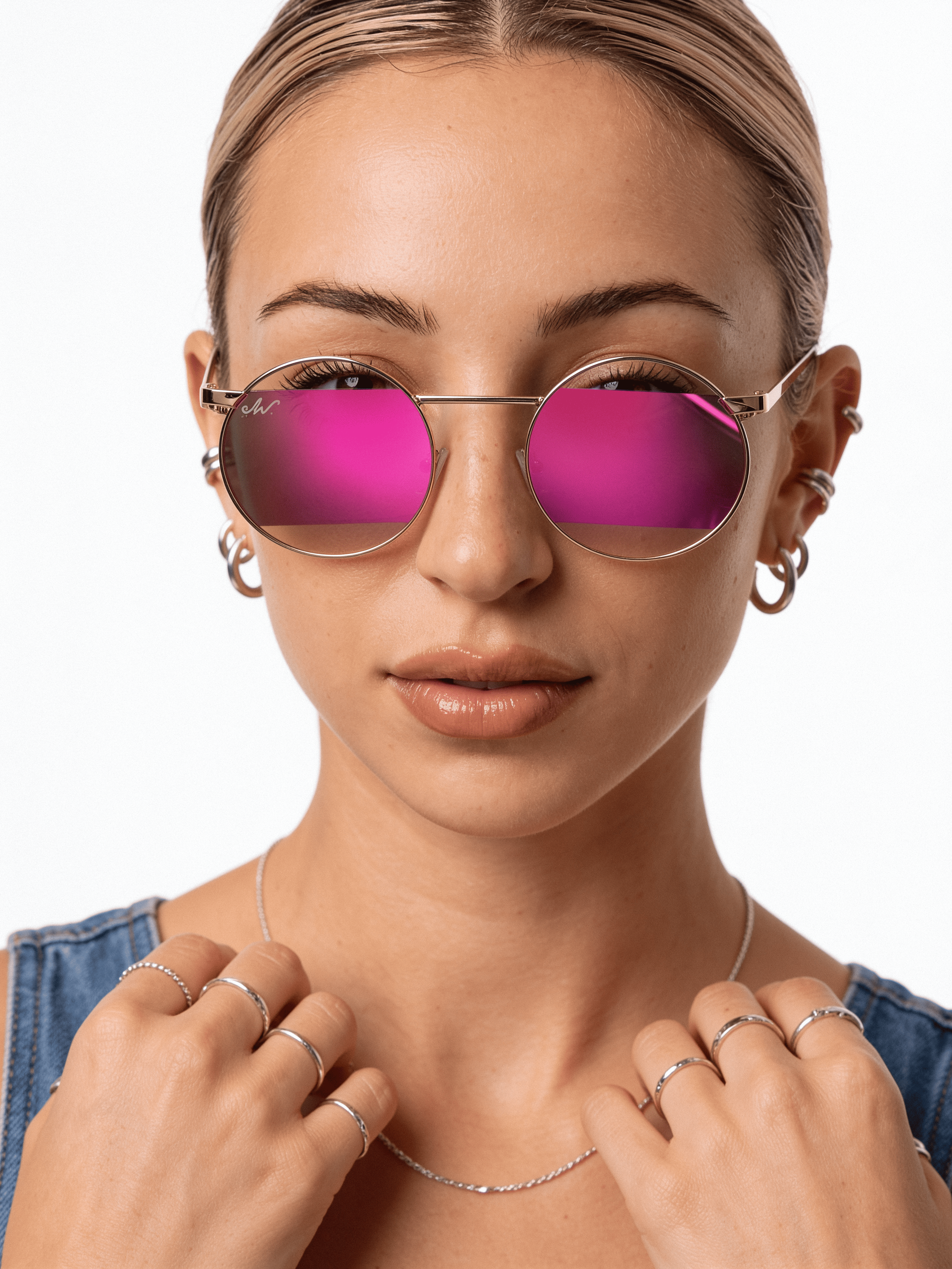 okulary przeciwsłoneczne z polaryzacją ELECTRIC PINK
