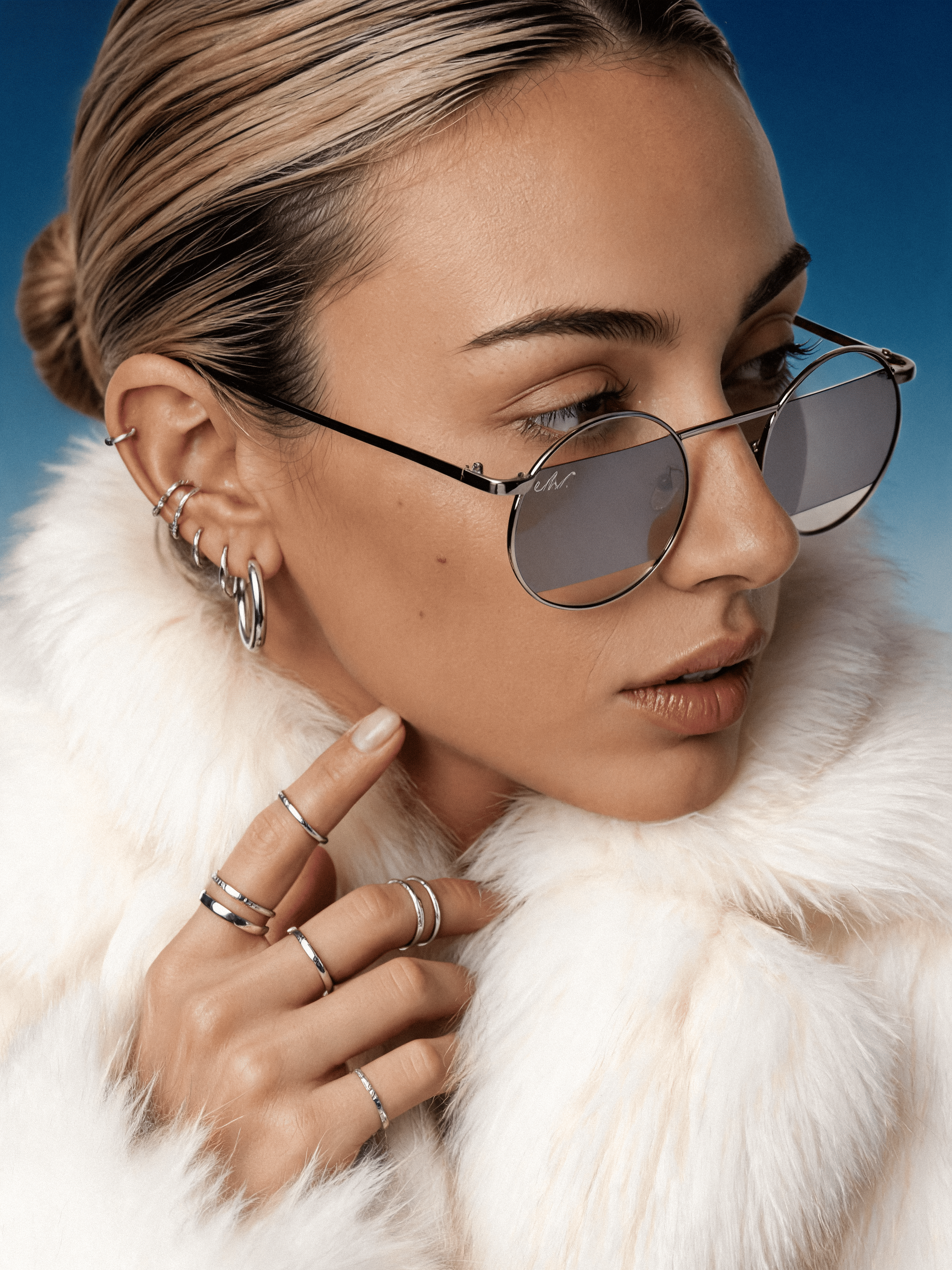 Okulary przeciwsłoneczne z polaryzacją SILVER CHROME