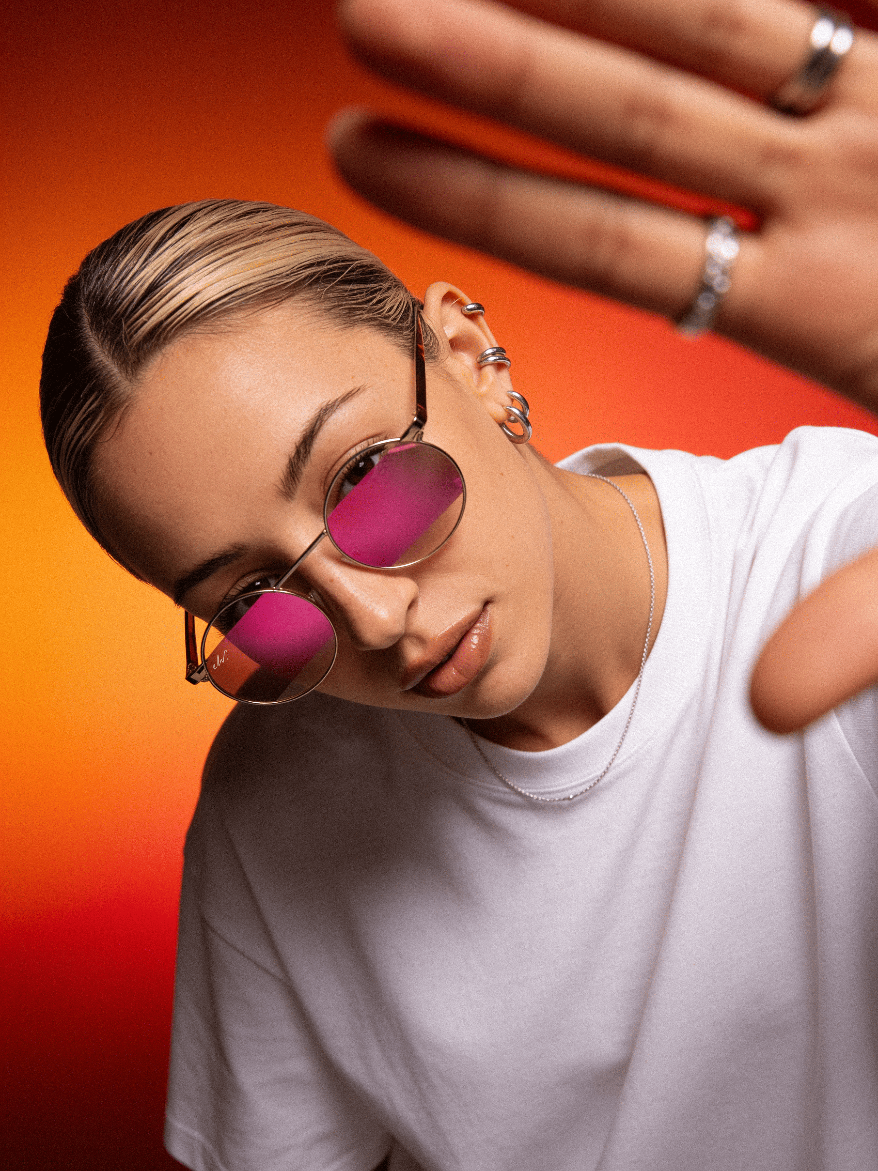 okulary przeciwsłoneczne z polaryzacją ELECTRIC PINK