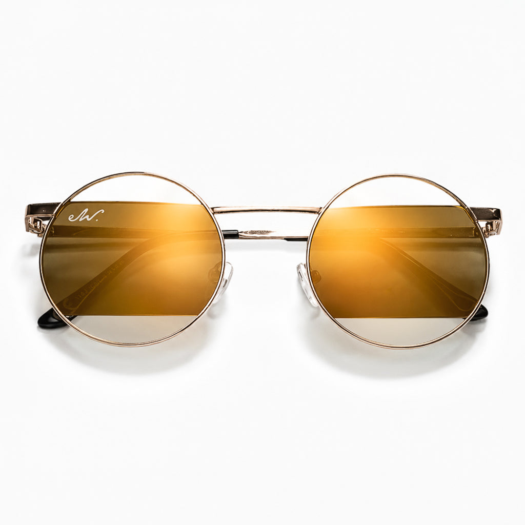 Okulary przeciwsłoneczne GOLD FIRE UV 400